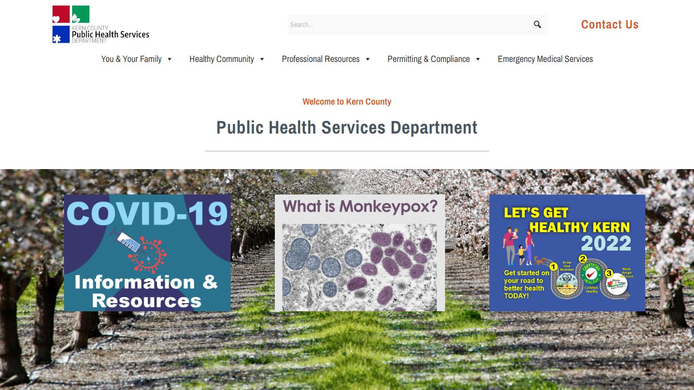 Kern County Public Health Department